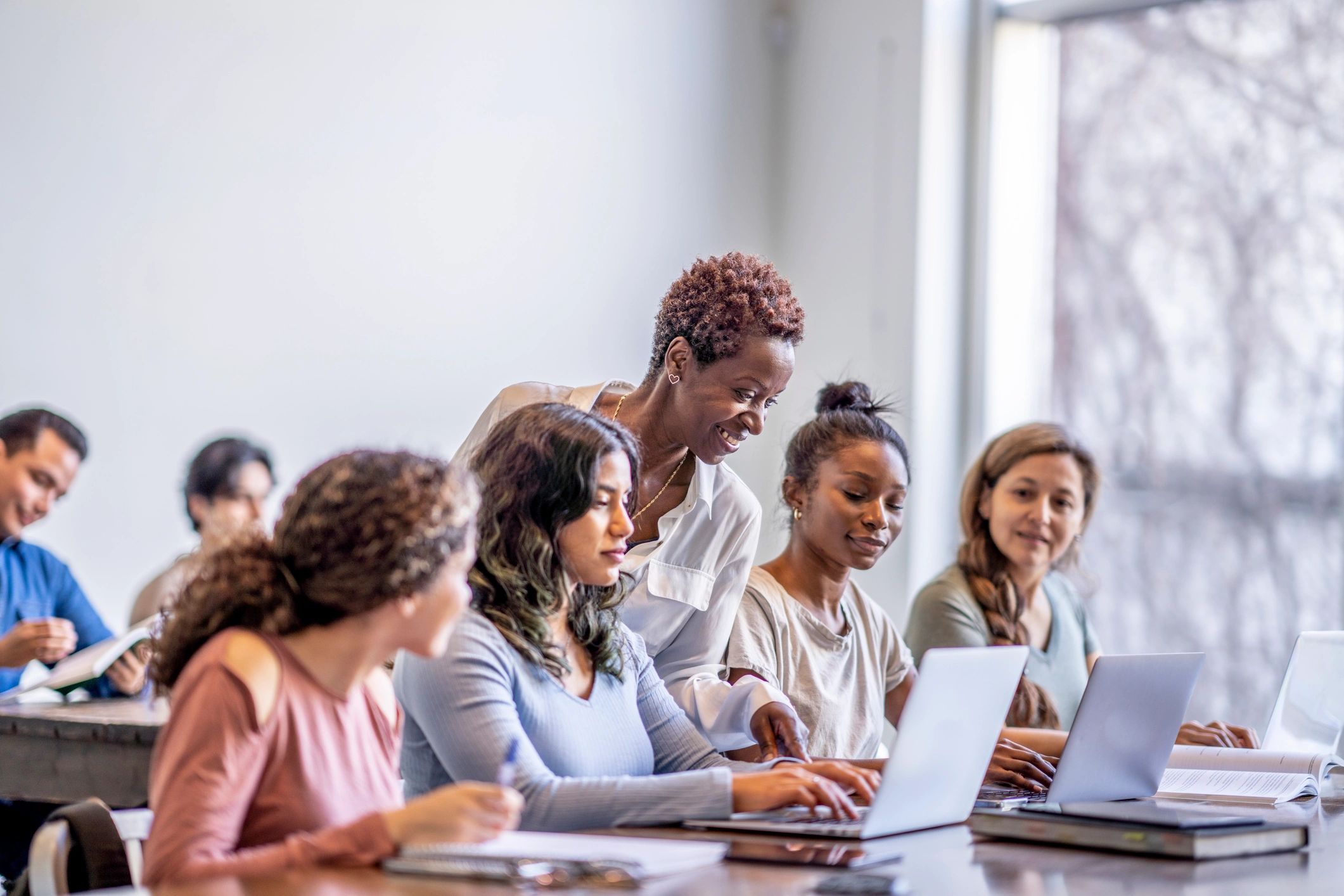 diverse financial education team